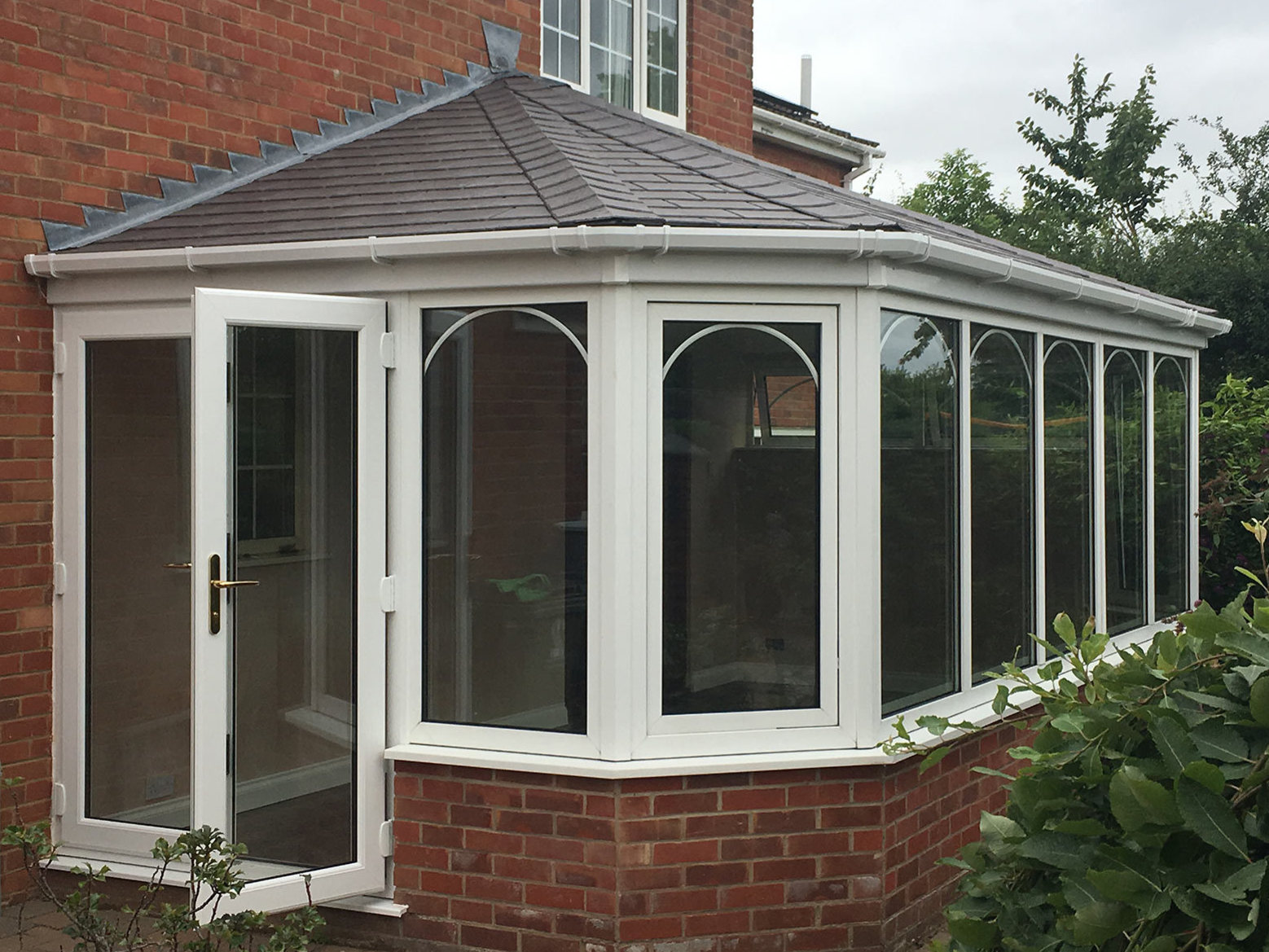 Victorian tiled conservatory roof Northampton