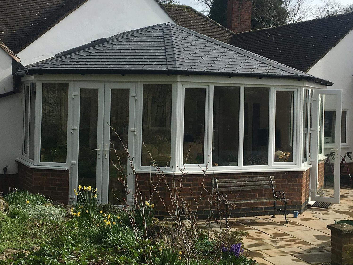 Victorian replacement conservatory roof, Northampton