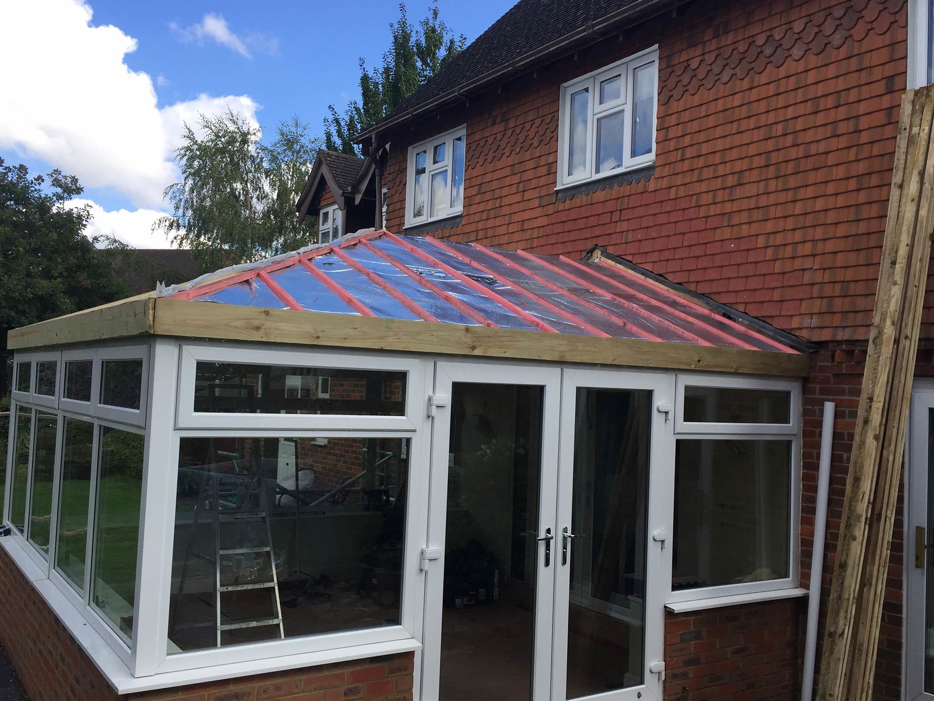 New conservatory roof Northamptonshire