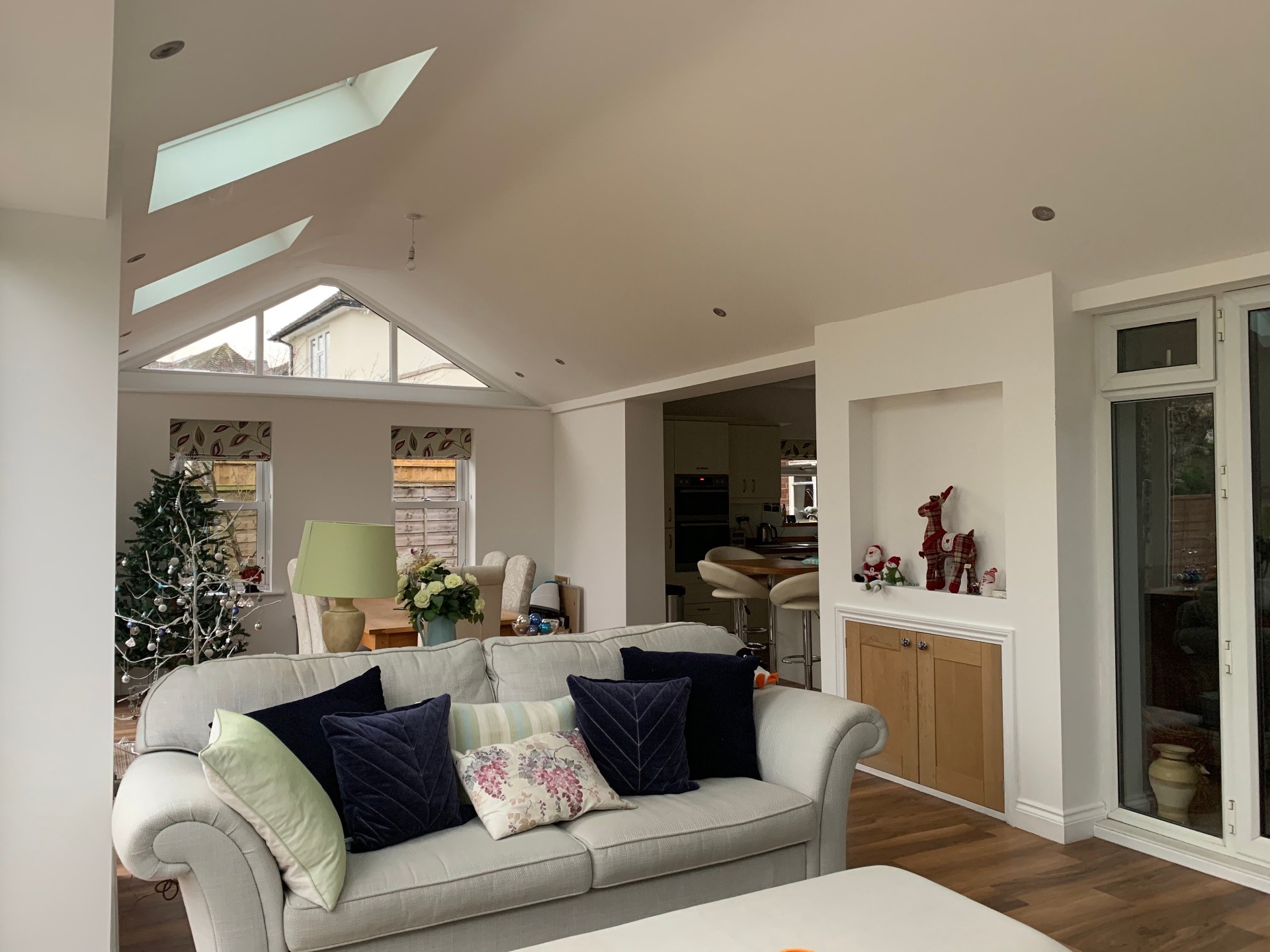 Barton Seagrave internal photo of conservatory roof conversion